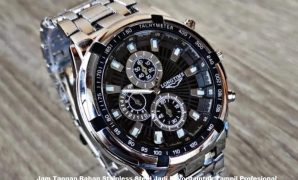 Jam Tangan Bahan Stainless Steel Jadi Favorit untuk Tampil Profesional